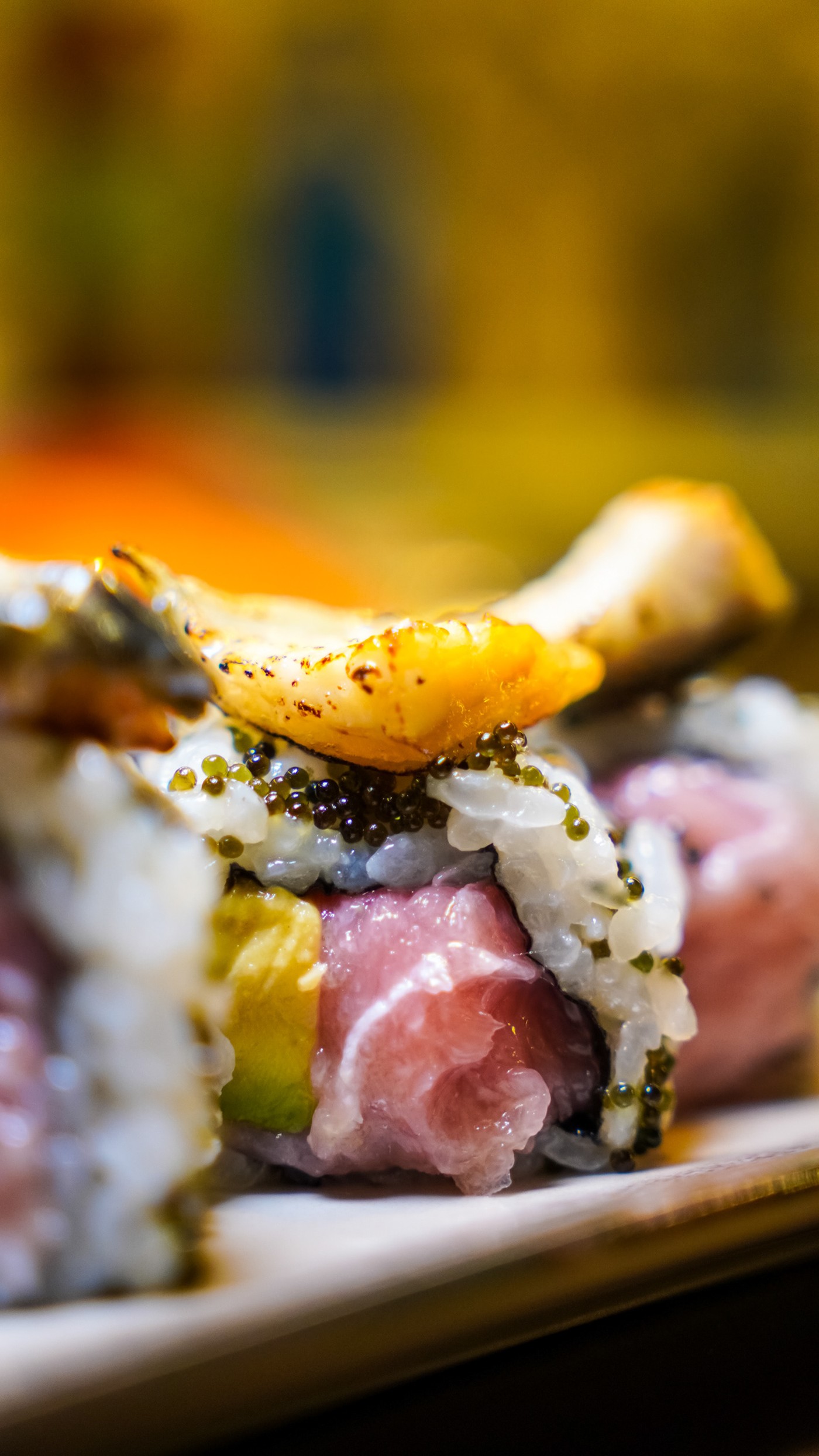 Nigiri con caviar