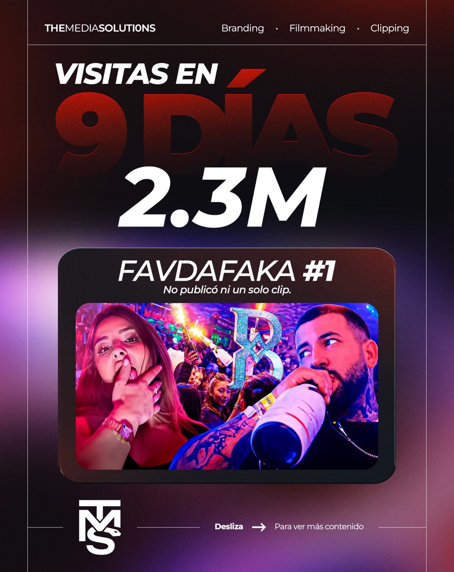 Favdafaka · 2,3M en 9 días